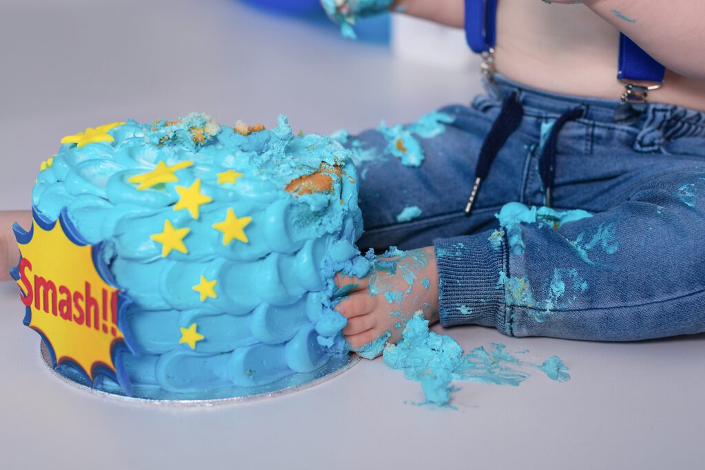 Cake smash baby fotoshoot fotograaf vlaardingen