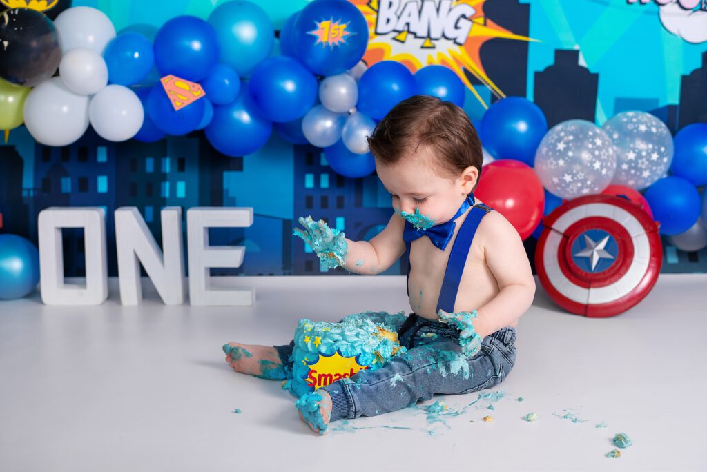 Cake smash baby fotoshoot fotograaf hoek van holland