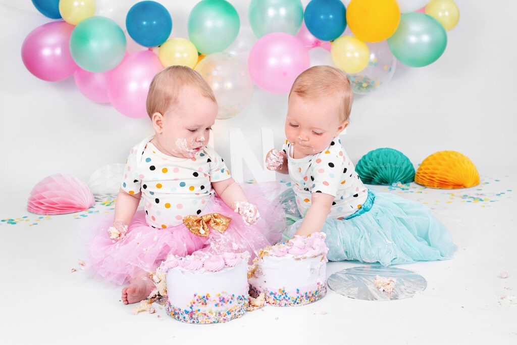 Cakesmash confetti zuid holland beau baby fotografie
